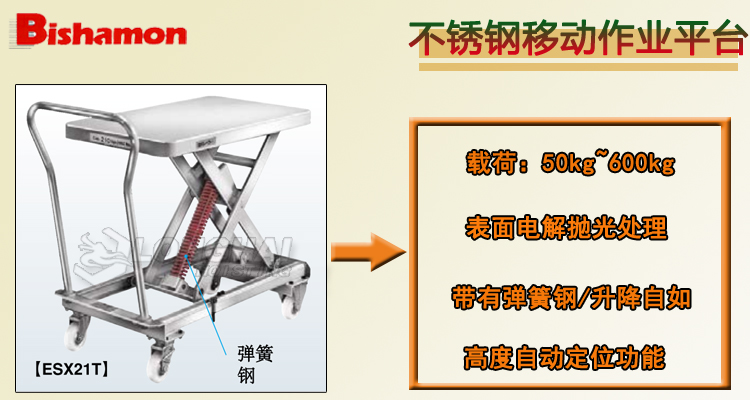 Bishamon不銹鋼移動(dòng)作業(yè)平臺(tái)