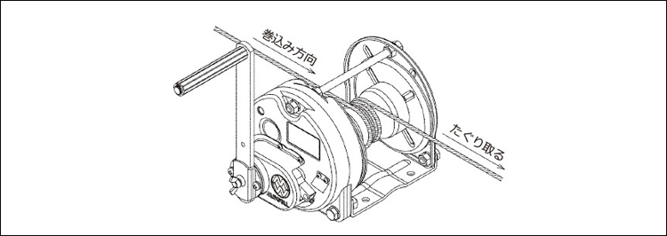 MC手動(dòng)絞盤操作